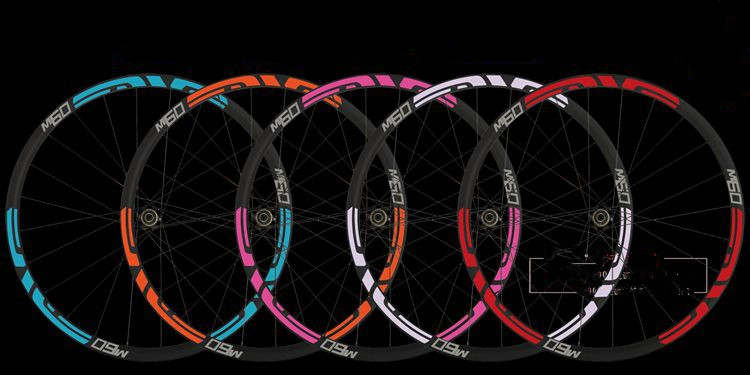 Reflective Bike Safety Decal Set